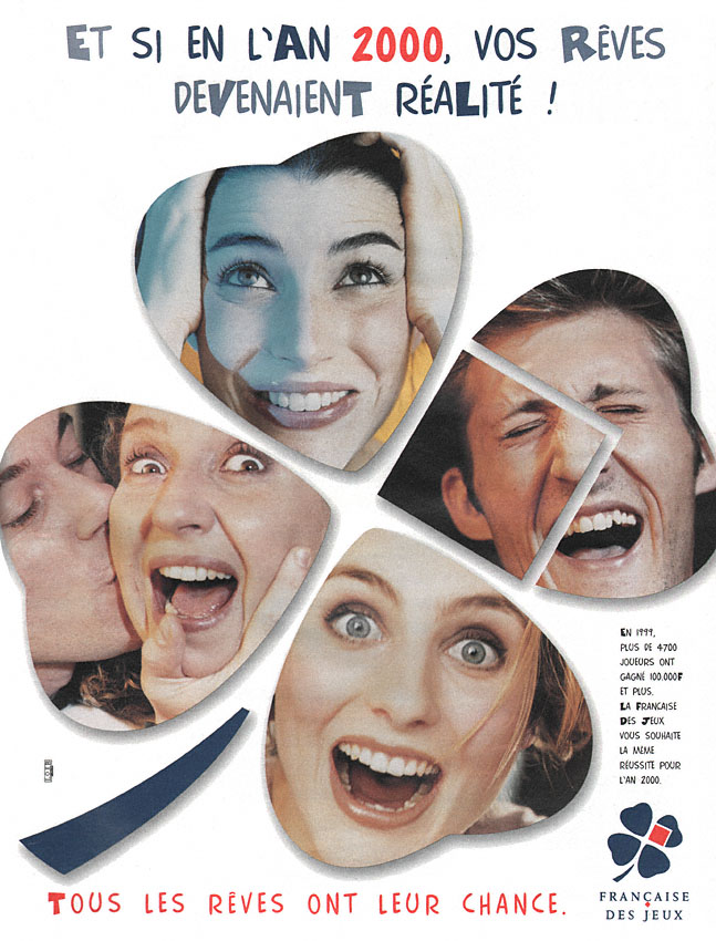 Advert Francaise des Jeux 2000